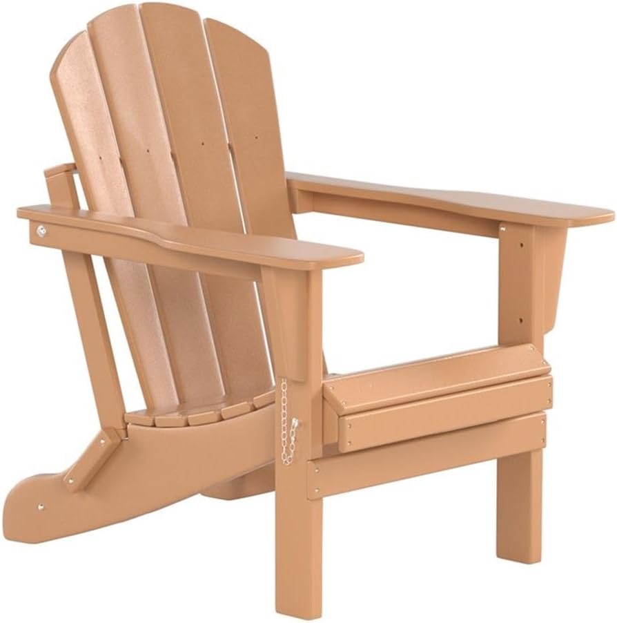 Costaelm Outdoor Folding Chair, Outdoor Seating Folding Firepit Chairs, All W...