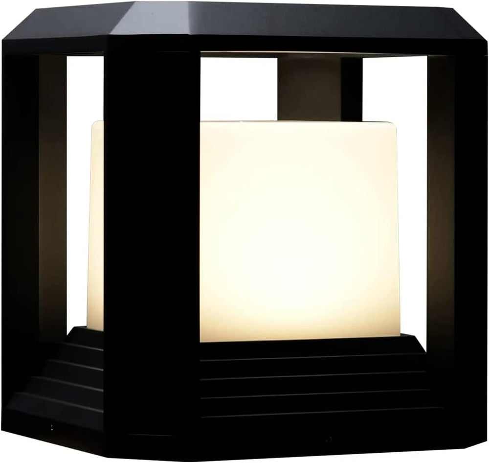 Hardwired LED Outdoor Post Light Waterproof Pillar Lamp