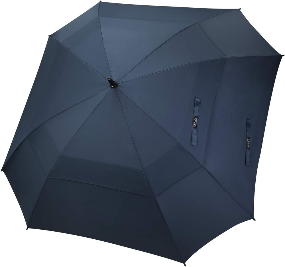 G4Free 62/68 Inch Extra Large Golf Umbrella Square Windproof Stick Umbrella
