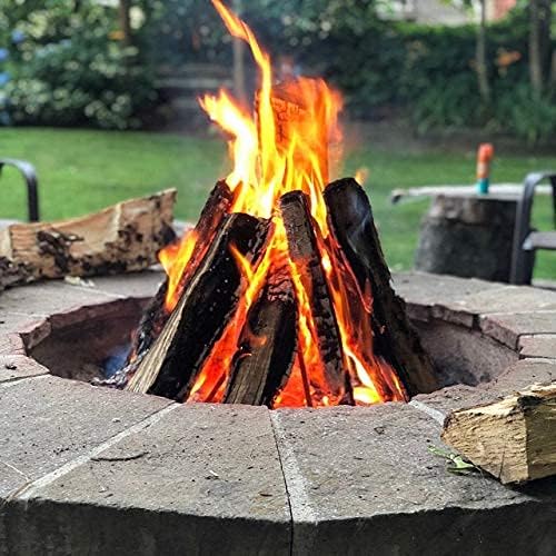 The Original Vertical Fire Pit Grate, Chiminea, Kiva Fireplace Firewood - Low...