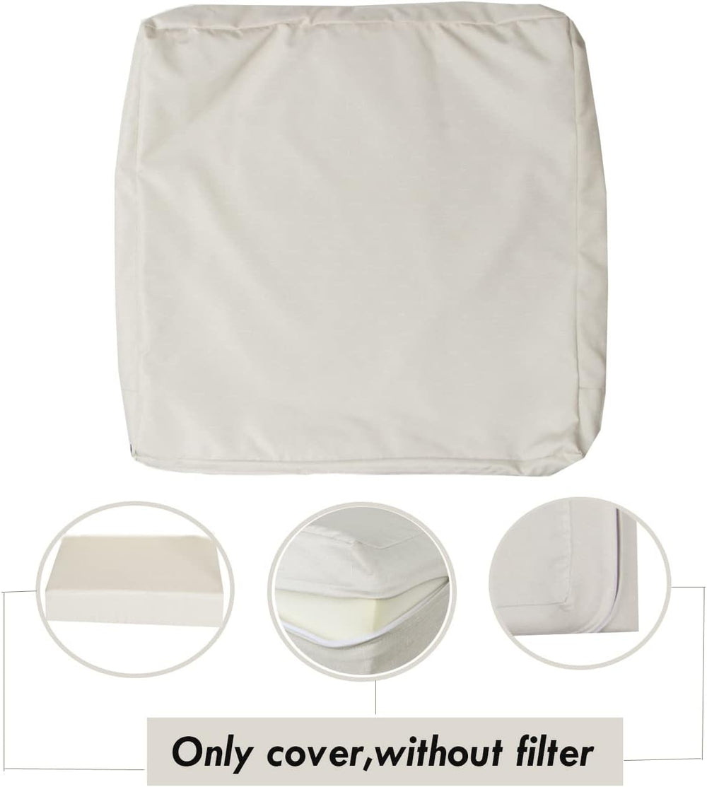 Patio Seat Cushion Covers,Washable Slip Covers Replacement,Waterproof Outdoor...