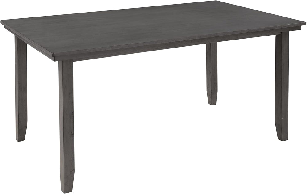 Harper & Bright Designs 6 Pieces Wooden Dining Table Set, Rectangle Table...