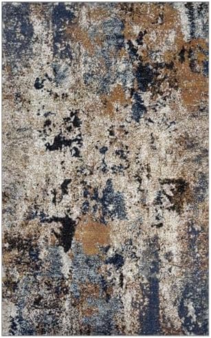 Keen Home Design Abstract Non-Shedding Area Rug, Soft Thick Pile, 12x15