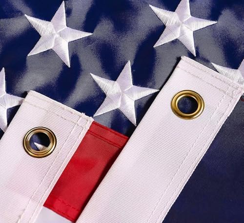 American Flag 5x8 ft: Long Lasting and Heavy Duty Nylon US Flags