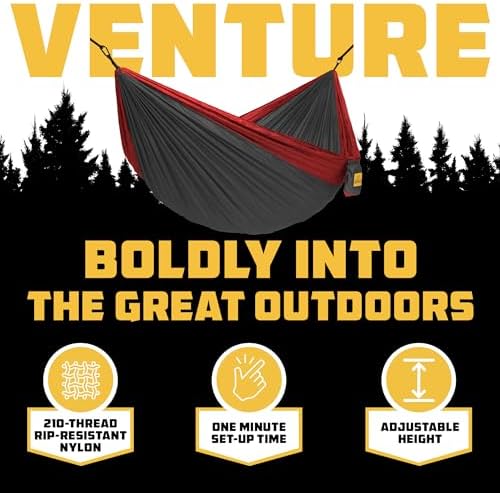 Wise Owl Outfitters Hammock for Camping Double Hammocks Gear for The Outdoors...