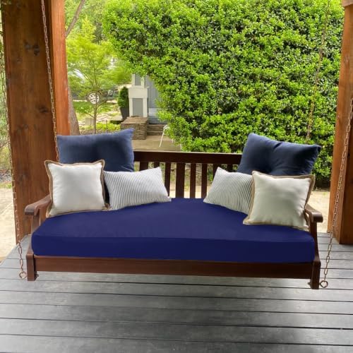 Outdoor Daybed Cushion Cover, 5PCS Twin Size Porch Swing Bed Mattress Cover
