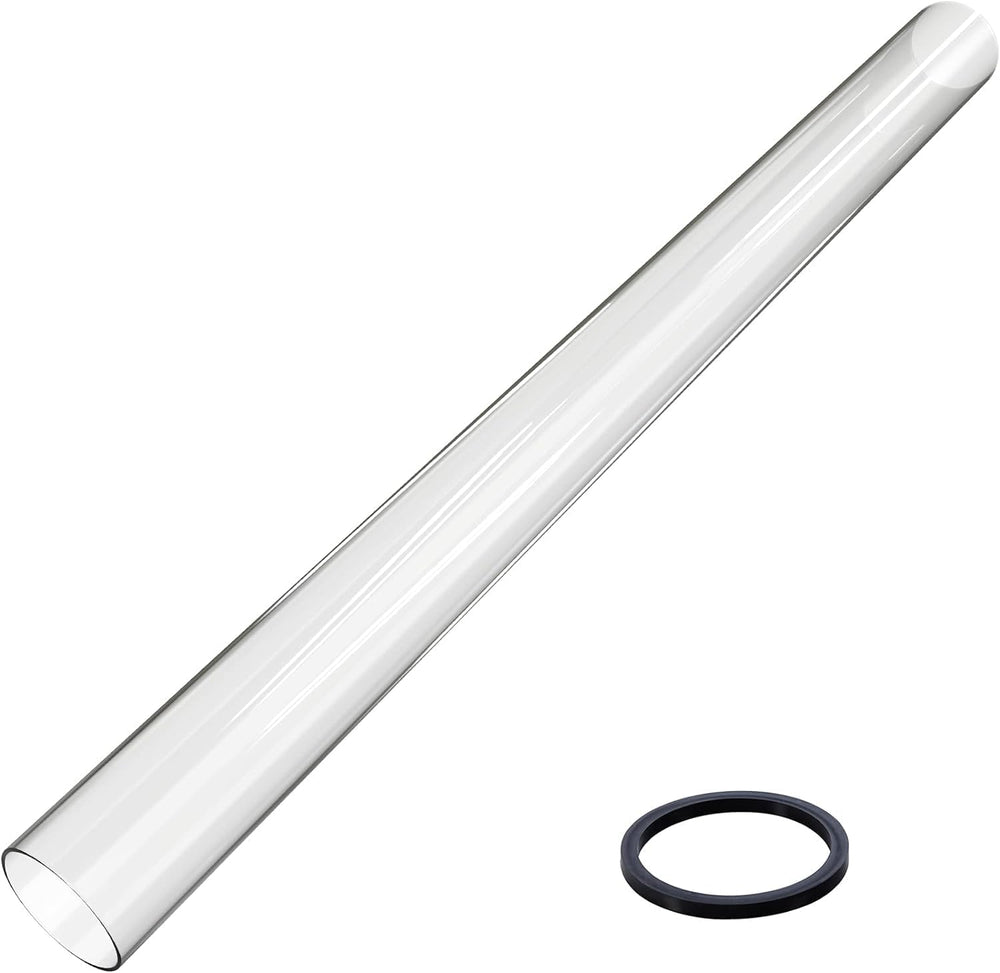 Patio Heater Glass Tube Replacement, 49.5 x 4" Replacement Parts with Ri...