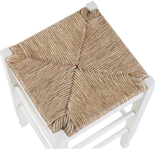 Boraam Square Rush Backless Counter Height Kitchen Stool - Cream
