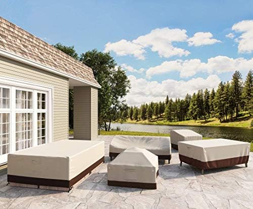 Tuyeho 900D Adirondack Patio Chair Cover 40x37x30 Outdoor Waterproof