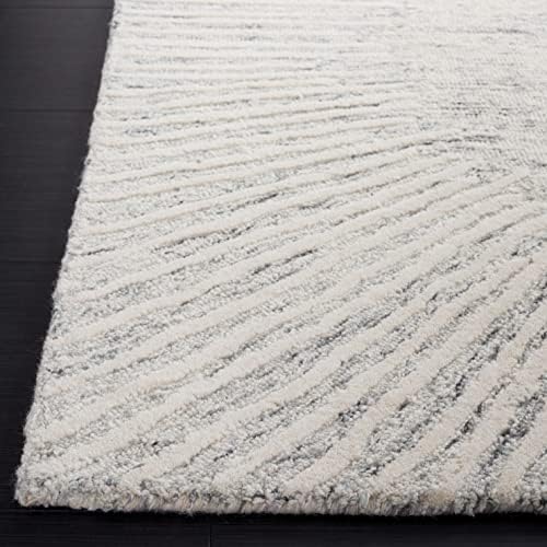 SAFAVIEH Abstract Collection Area Rug - 11' x 15', Grey & Ivory, ...