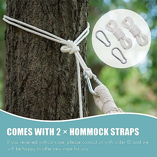 INNO STAGE Extra Large Double Hammock with Tree Straps, Carry Bag