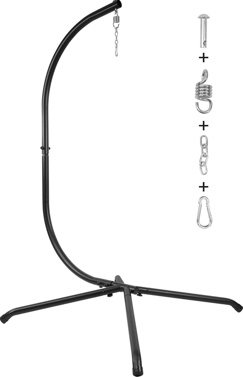 Elevon Hammock Chair Stand Only, Hanging Hammock Swing Stand for Outside with...