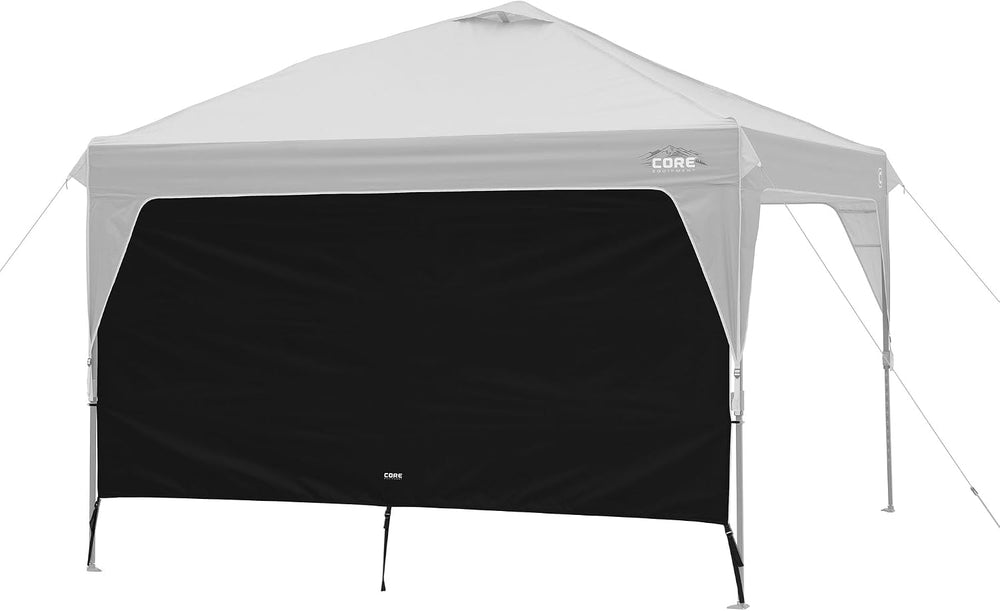 CORE Sunwall for Straight Leg Pop Up Canopy Tent – Fits 10x10 and 13x13 Canop...