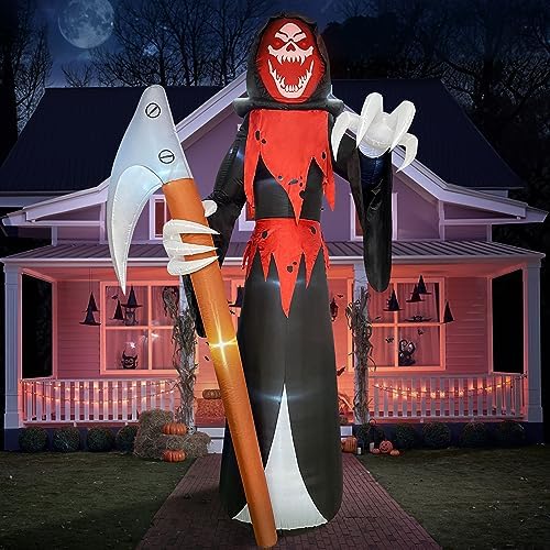 Joiedomi 12 ft Tall Halloween Inflatable Outdoor Decoration, Blow Up Yard Dec...