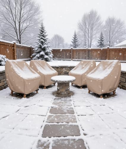 ULTCOVER Patio Adirondack Chair Cover 32W x 35D x 36H in
