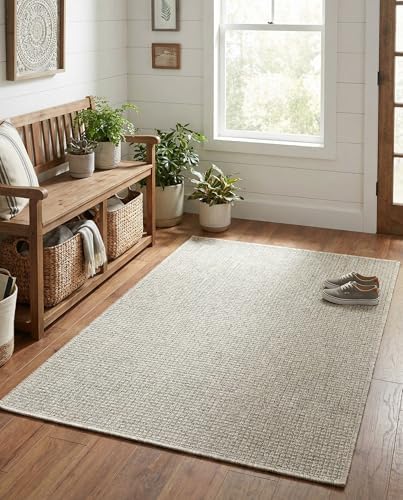 Rugs.com - Outdoor Solid Rug – 3' 1 x 5' 3 Light Gray Indoor/Outdoor ...