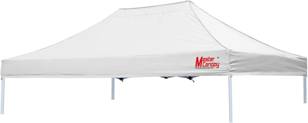MASTERCANOPY 10x15 Replacement Pop Up Canopy Top for Kingkong Frame White
