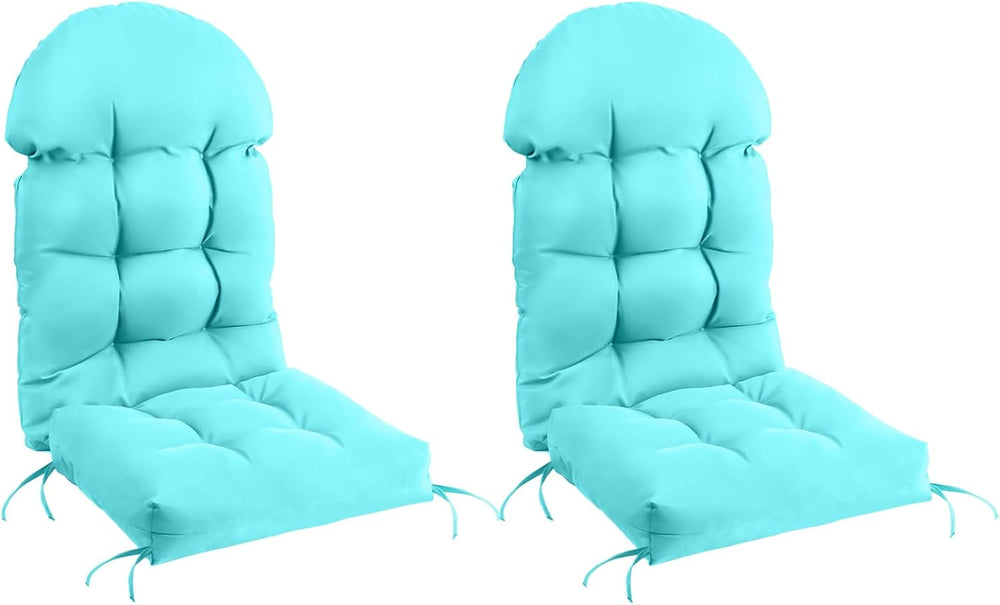FUNBERRY Adirondack Chair Cushions Set of 2, Cushions for Rocker with Ties