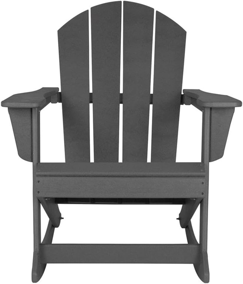 Costaelm Outdoor Adirondack Chair, All Weather Resistant Classic Balcony Chai...