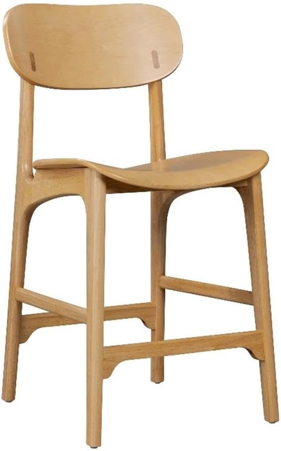 Solvang Wood Counter Stool - Natural Finish