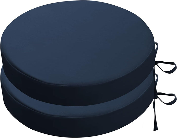 SK Studio Round Outdoor Chair Cushions for Patio Furniture Seat Cushion