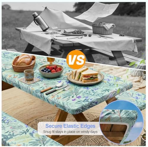 Play Tailor Picnic Table Cover Bench Covers Camping Essentials Tablecloth