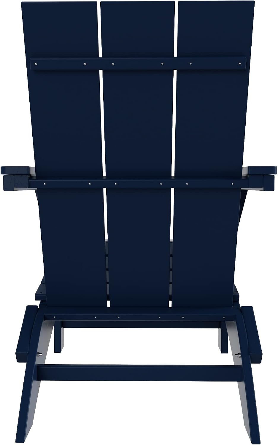 WestinTrends Ashore Modern Outdoor Folding Adirondack Chair (Set of 2), Navy ...