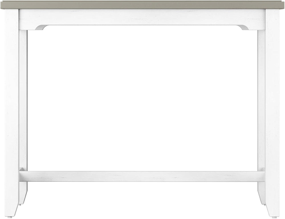 Hillsdale Furniture Hillsdale Clarion Side, Distressed Gray/Sea White Counter...
