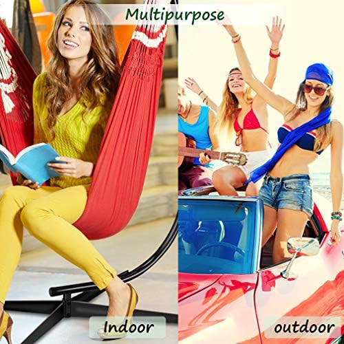 Hammock Chair Stand, Hanging Hammock Chair Stand C Stand Outdoor Indoor Solid...