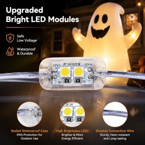 6FT Halloween Inflatable Ghosts Outdoor Decorations, Cute Ghosts Holding Boo ...