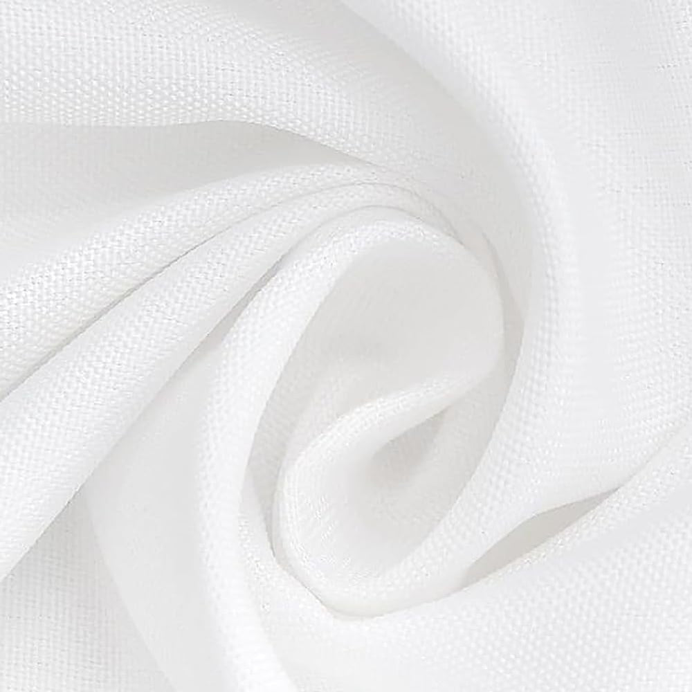 FINDYOU 10 Pack White Table Cloth Rectangle Table 60 x 102 Inch Tablecloths f...