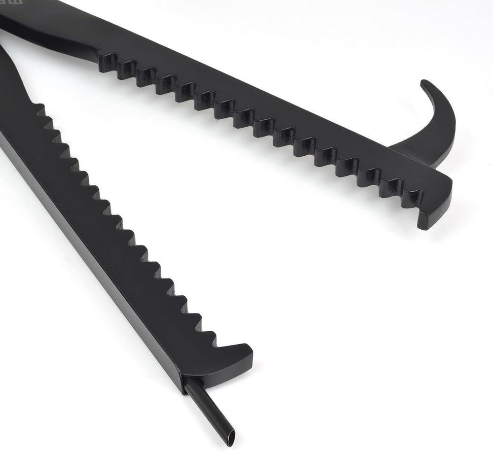 41" Heavy Duty Fire Pit Tongs & Log Grabber - Extra Long Steel Firep...