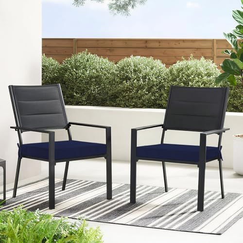 Basic Beyond Outdoor Chair Cushions for Patio Furniture, Waterproof Outdoor S...
