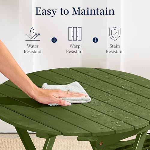 Best Choice Products 3-Piece Acacia Wood Bistro Set, Folding Patio Furniture ...