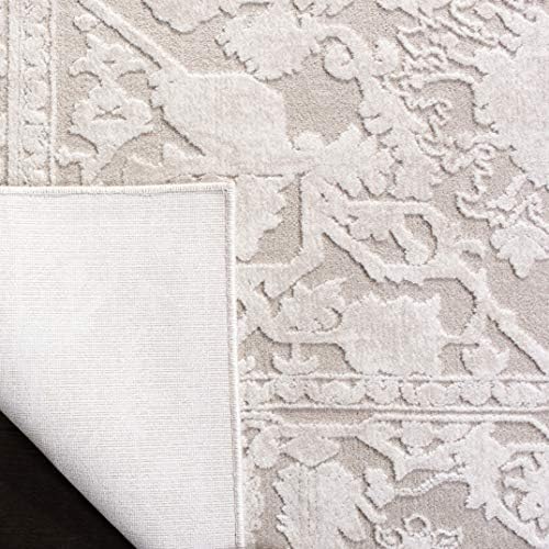 SAFAVIEH Area Rug 12x18 - Reflection Collection - Large - Cream & Ivory, ...