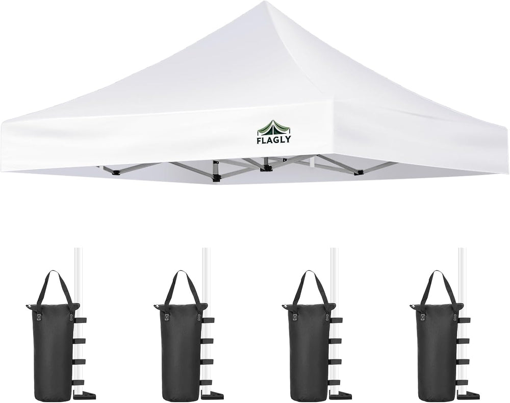 Canopy Replacement Top for 10x10ft Pop Up Canopy Tent Waterproof Durable Cove...