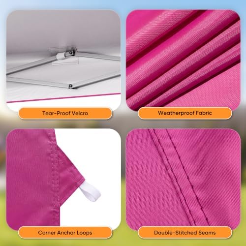 Quictent 10x10 Replacement Top Pop Up Canopy Tent Cover Roof