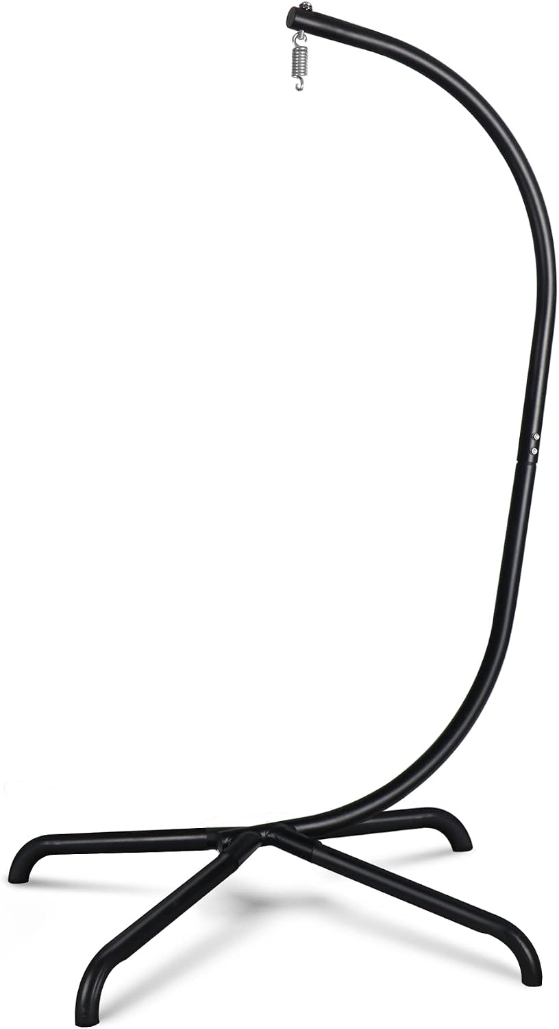 Chihee Hanging Egg Chair Stand,Strong Iron Hammock Chairs Frame with Spring H...