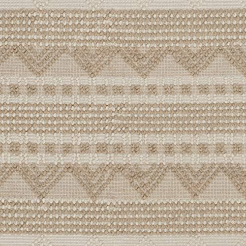SAFAVIEH Natura Collection Area Rug - 10' x 14', Beige & Ivory, H...