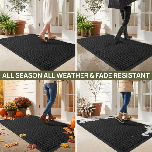 Front Door Mat Outside Entrance, Sturdy Indoor Outdoor Doormat 72x24