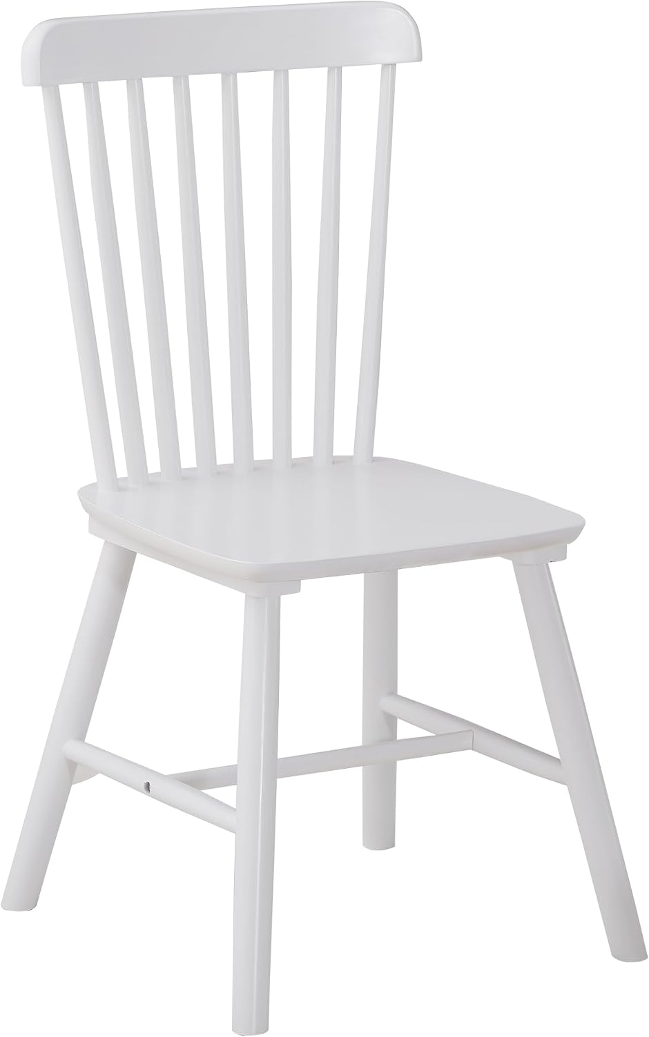 Dining Chairs Set of 6, Farmhouse Solid Wood Windsor Kitchen Chairs Set with ...