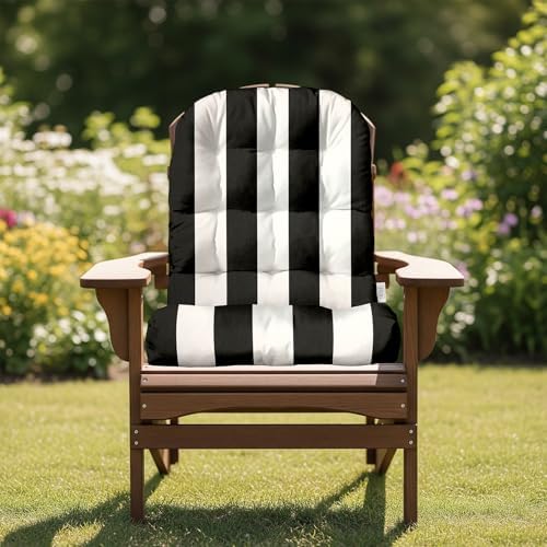 Tufted Adirondack Chair Cushion | 42.5"x 21"| All-Weather Spun Fabr...