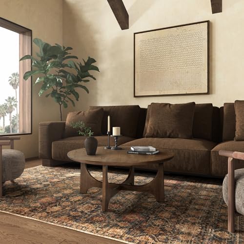 SAFAVIEH Furniture - Sasha Wood Coffee Table - Medium Oak - Wood - Modern Rou...