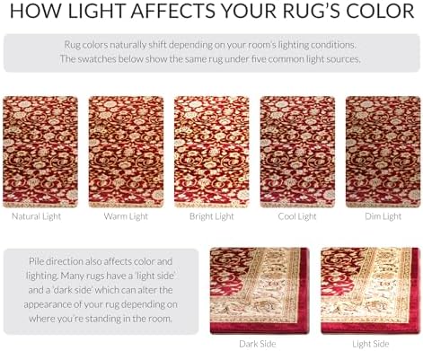 SAFAVIEH Lyndhurst Collection X-Large Area Rug - 12' x 18', Red &...