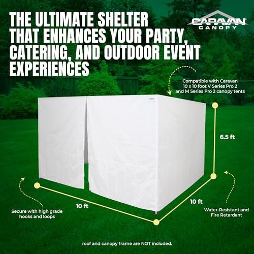 Caravan Canopy Sport V-Series Pro/M Series Sidewall Kit Only 10-Foot x 10-Foot