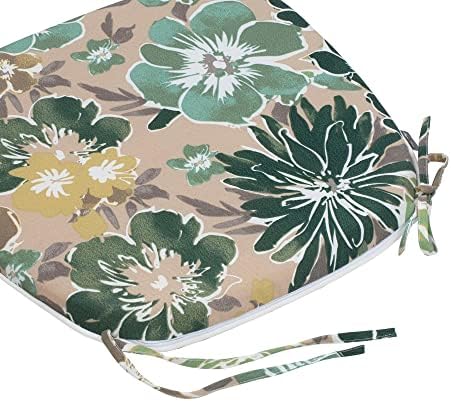 Magpie Fabrics 17"x16"x2" U-Shape Chair Cushions with Ties 2 C...