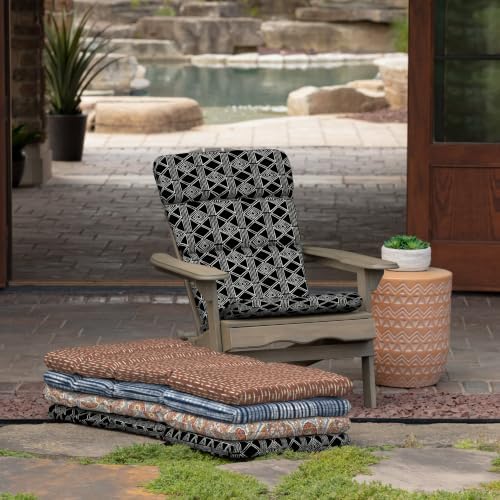 Arden Outdoor Adirondack or Rocking Chair Cushion, 20 x 17, Rain-Proof, Fade ...
