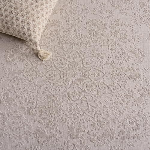 SAFAVIEH Reflection Collection Runner Rug - 2'3" x 8', Ivory &am...