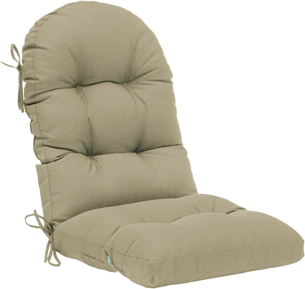 QILLOWAY Outdoor High Back Chair Cushion for Adirondack, All Weather Rocking ...