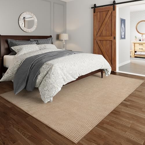 YDKGL Washable Area Rugs 5x7 ft Non Slip Area Rug for Living Room Brown